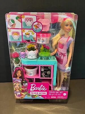 Mattel Barbie You Can Be Anything Florist Doll Play Set NIB SEALED RARE GTN58 • $24.99