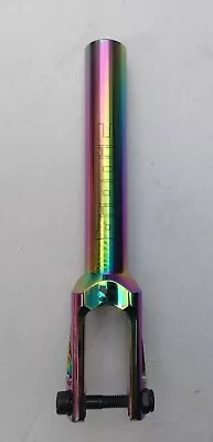 Sacrifice Bionic Custom Pro Stunt Push Scooter Fork Neochrome SCS • £39.95