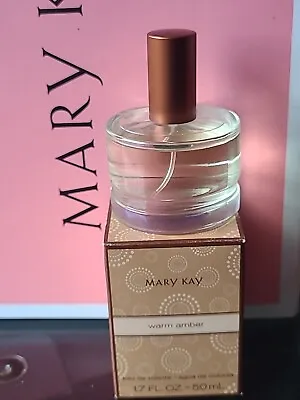 Mary Kay Warm Amber Eau De Toilette 1.7 FL. OZ. Perfume Spray Discontinued New • $23.95