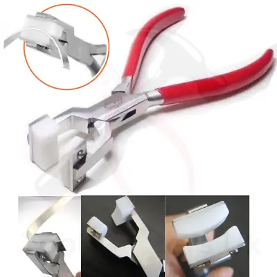 Bracelet Bending Forming Pliers Jewelry Making Bend & Form Metal Strips Solders • £10.99