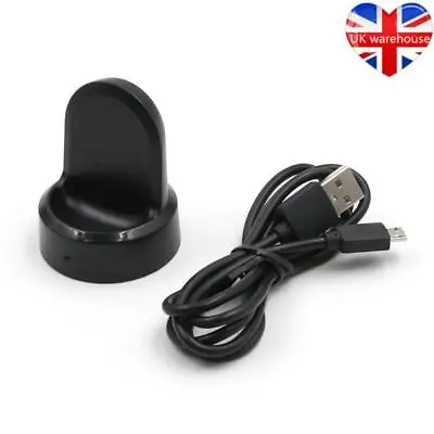 For Samsung Galaxy Watch Gear S2/S3 Wireless USB Charger Charging Dock 42mm/46mm • £7.40