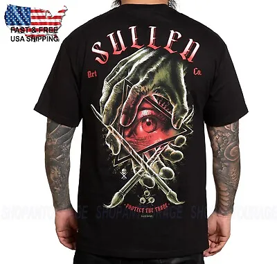 Sullen Art Collective Illuminati Standard Fit SCM5891 Short Sleeve Men`s T-shirt • £44.94