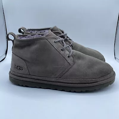 UGG Australia Mens Neumel Chukka Boots Size 11 Gray Waterproof Suede (3236) • $39.99