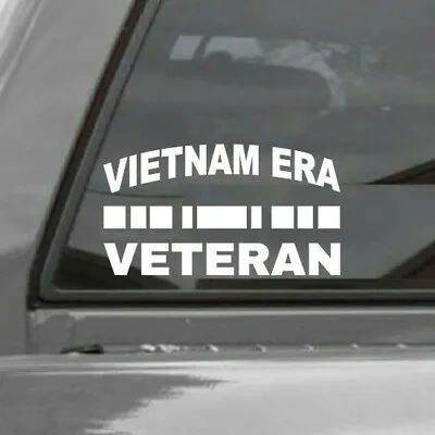Vietnam Era Veteran Vinyl Window Decal Sticker • $3.50