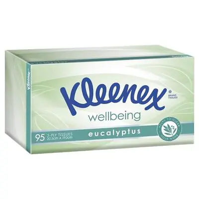 Kleenex Facial Tissues Eucalyptus 3 Ply 95 • $2.99