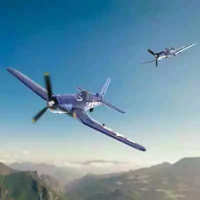 Mini F4U Corsair V2 US WW2 EPP Wingspan 2.4G 4CH 6-Axis Gyro RC Airplane • $104.99