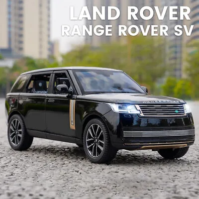 1:24 Land Rover Range Rover SV Diecast Model Car Toy Collection Light&Sound Gift • £28.79