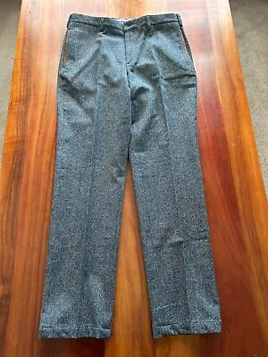 NWT Orvis County Donegal Tweed Pants Men’s Size 38x34 Gray Speckle Wool • $75