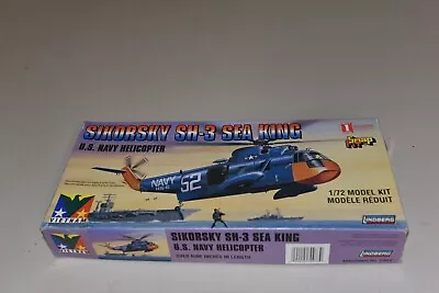 Helicopter Model Kit Sikorsky SH-3 SEA KING US NAVY  1/72 Scale • $20