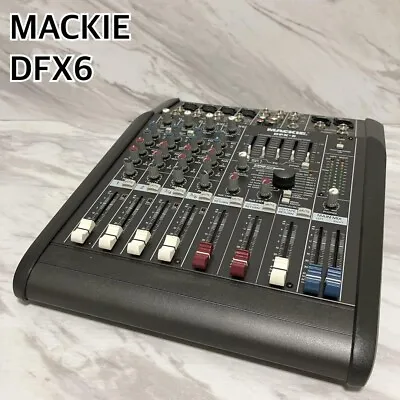 Mackie Dfx6 Digital Audio Mixer Ipad Mac 16 Channel Live Venue Vintage Limited • $355.88