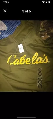 Cabela’s Men’s Olive Hoodie Size XL • $22