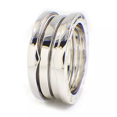 BVLGARI Ring B-zero1 Spiral Logo 750(18K) White Gold #54 • £555.25