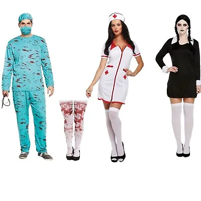 Bloody Surgeon Nurse Doctor Scary Daughter Halloween Fancy Dress Costume Party • £18