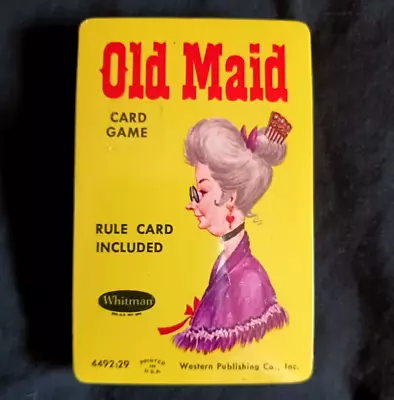 VTG- Whitman Publishing Co *OLD MAID CARD GAME*- 4492- SEALED- Brand New • $24.50