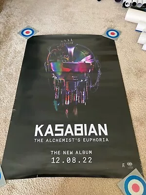 Official Sony Music Columbia Promo Poster Kasabian The Alchemists Euphoria 2022 • £9.99