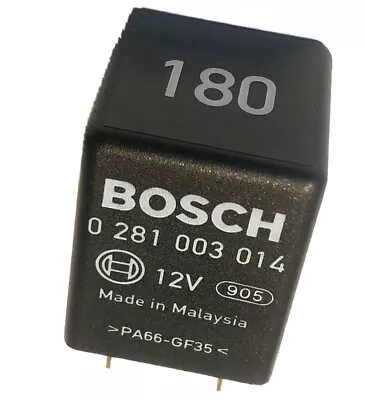 $80 • Buy 0 281 003 014 Bosch Glow Plug Relay For VW 038 911 253 VW TDI 1998-2001 1999 00