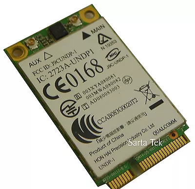 Qualcomm Gobi 1000 3G Broadband WWAN Mini PCI-E Card UNDP-1 • $7.22