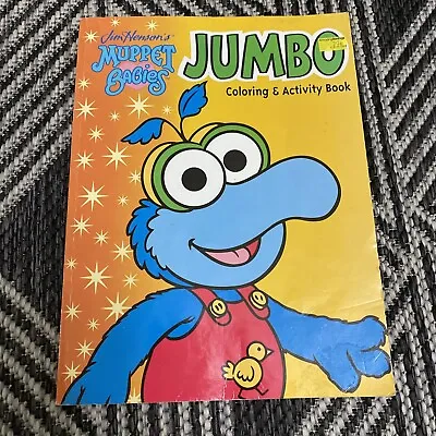 Muppet Babies Jumbo Coloring & Activity - Paperback By Jim Henson - Acceptable • $9.99