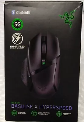 Razer Basilisk X Hyperspeed Wireless Optical Gaming Mouse | Black • $39