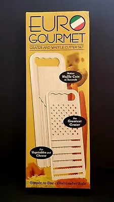 GRATER WAFFLE FRY CUTTER No Metal Parts Euro Gourmet  • $9.77