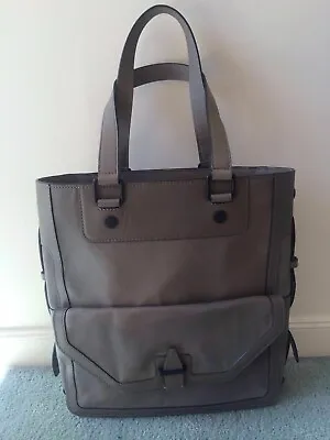 COUNTRY ROAD Grey Leather Tote Handbag BNWOT • $400