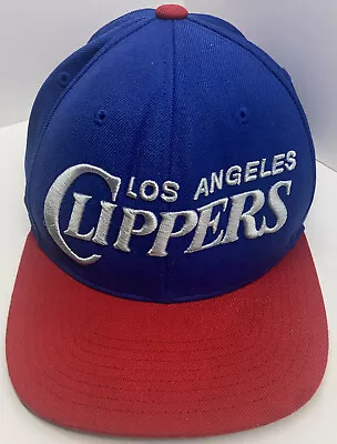 Mitchell & Ness Los Angeles Clippers Ball Cap Hat Snap Back NBA Basketball • $16.77