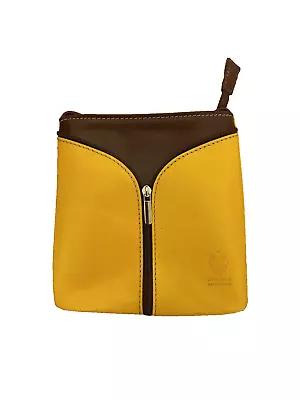 Vera Pelle CrossBody Bag  Small/ Mini Classic Genuine Italian Leather • $24.97