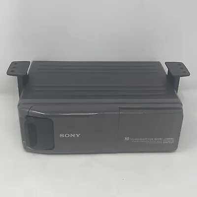 $49.95 • Buy SONY CDX-434RF 10 CD Changer Car Audio Stereo Sony Mobile NOT TESTED Unit Only