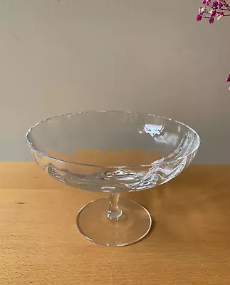 Dartington Glass 24 % Lead Crystal Comport/ Candy/ Dessert Pedestal Bowl FT316 • £12.50