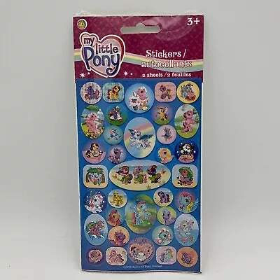 Vintage 2006 My Little Pony Stickers SEALED Sandylion Hasbro New 2 Sheets G3 • $19