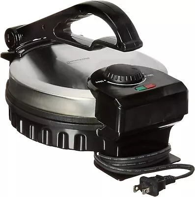 Nonstick Tortilla Maker Portable Adjustable Electric Heat Stainless Steel 8 In • $57.05