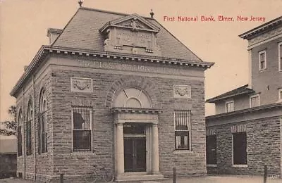  Postcard First National Bank Elmer NJ  • $16.01