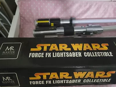 New In Box Master Replicas Lightsaber Luke Skywalker  • $1455