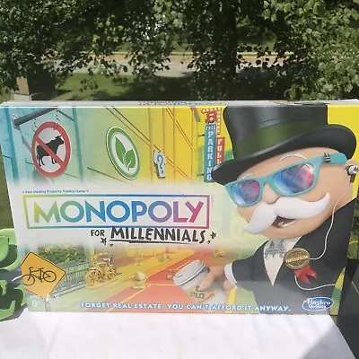 Hasbro Monopoly For Millennials Edition Board Game New • $17.95