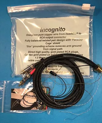 Rega Incognito (Cardas) Rewire Kit For All Rega/ J.A.Michell Moth Etc. • $229