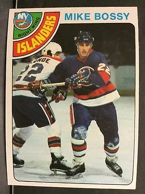 1978-79 Topps Hockey #115 Mike Bossy New York Islanders Rookie Card RC Sku123A • $49.99