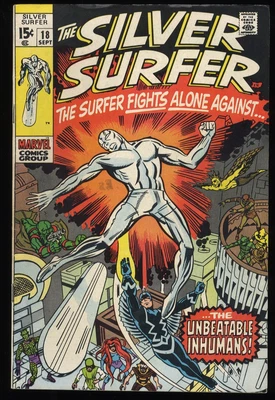 $8.50 • Buy Silver Surfer #18 Galactus Vs In-Betweener! Ron Lim! Marvel 1970