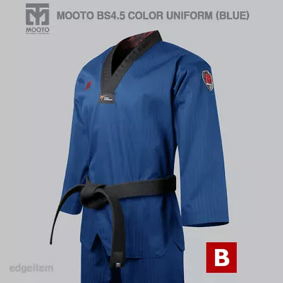 MOOTO BS4.5 Blue Color Uniform WT Taekwondo Demonstration Team Dobok Performance • $69.20