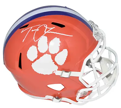 Trevor Lawrence Autographed Clemson Tigers Full Size Speed Helmet Fanatics • $499