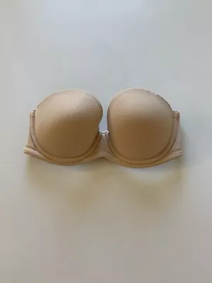 NWD! Wacoal Sz 32C Red Carpet Strapless Full Busted Underwire Bra 854119 Sand • $15.99