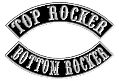 Custom Embroidery Biker Rockers Patch Sew On • $9.99