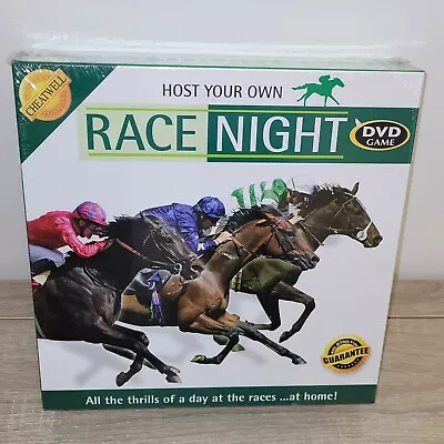 Host Your Own Race Night Dvd Board Game 4th Edition Game Ages 14+ New Sealed  • £15