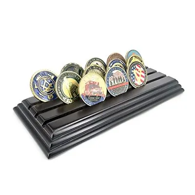 3 Rows Challenge Coin Holder Military Coin Display Stand • $21.91