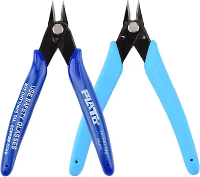 £6.91 • Buy Wire Cutters, 2pcs Side Cutters Cable Cutters Precision Flush Cutters Wire Snips