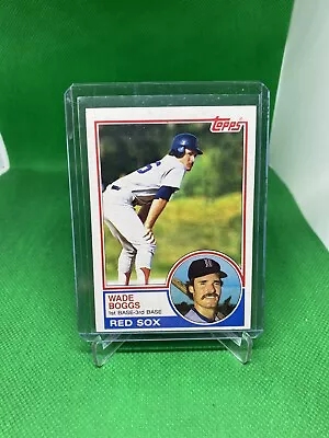 1983 Topps Baseball Wade Boggs Card #498 Rookie RC • $9.99