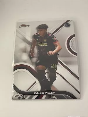 2022 Topps Finest MLS #6 Caleb Wiley RC - Atlanta United Rookie Card • $3.59