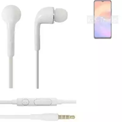 Headphones For ZTE Voyage 30S 5G Headset In Ear Plug White • £18.09