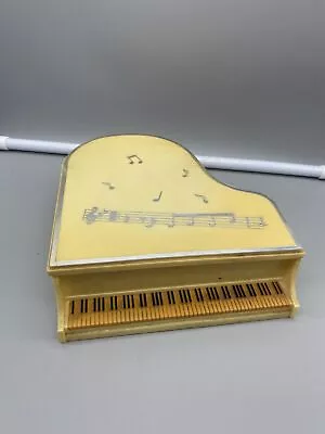 1977 George Good Corp Mini Baby Grand Piano Music Box Works Perfect • $21.23