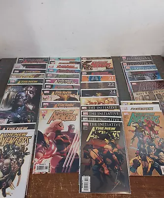 NEW AVENGERS (2005) Lot Marvel COMICS + Illuminati Civil War Initiative • $45