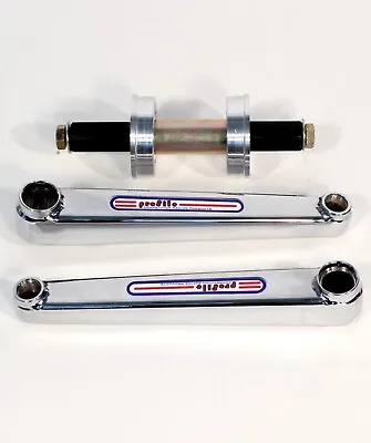 Profile Retro BMX Cranks 180mm Old School BMX Hutch Box Crank NOS NEW VDC Changa • $1295